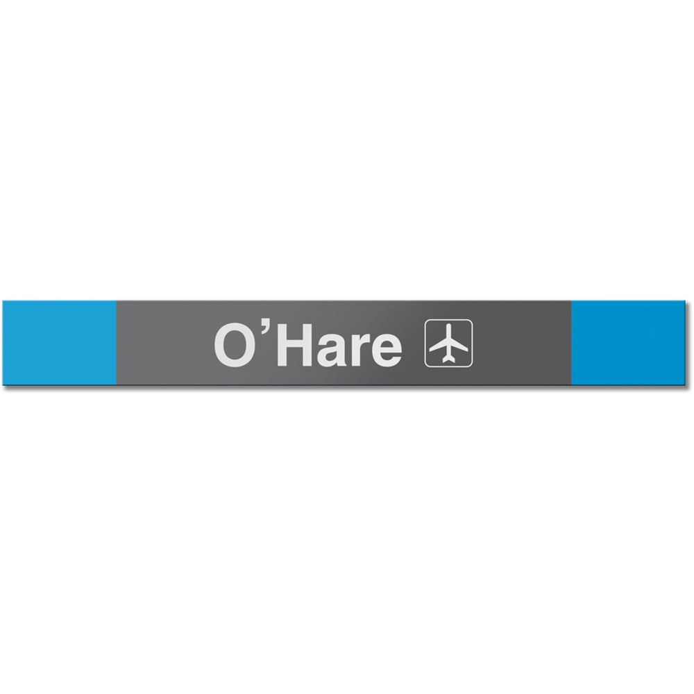 O'Hare Station Sign - CTAGifts.com