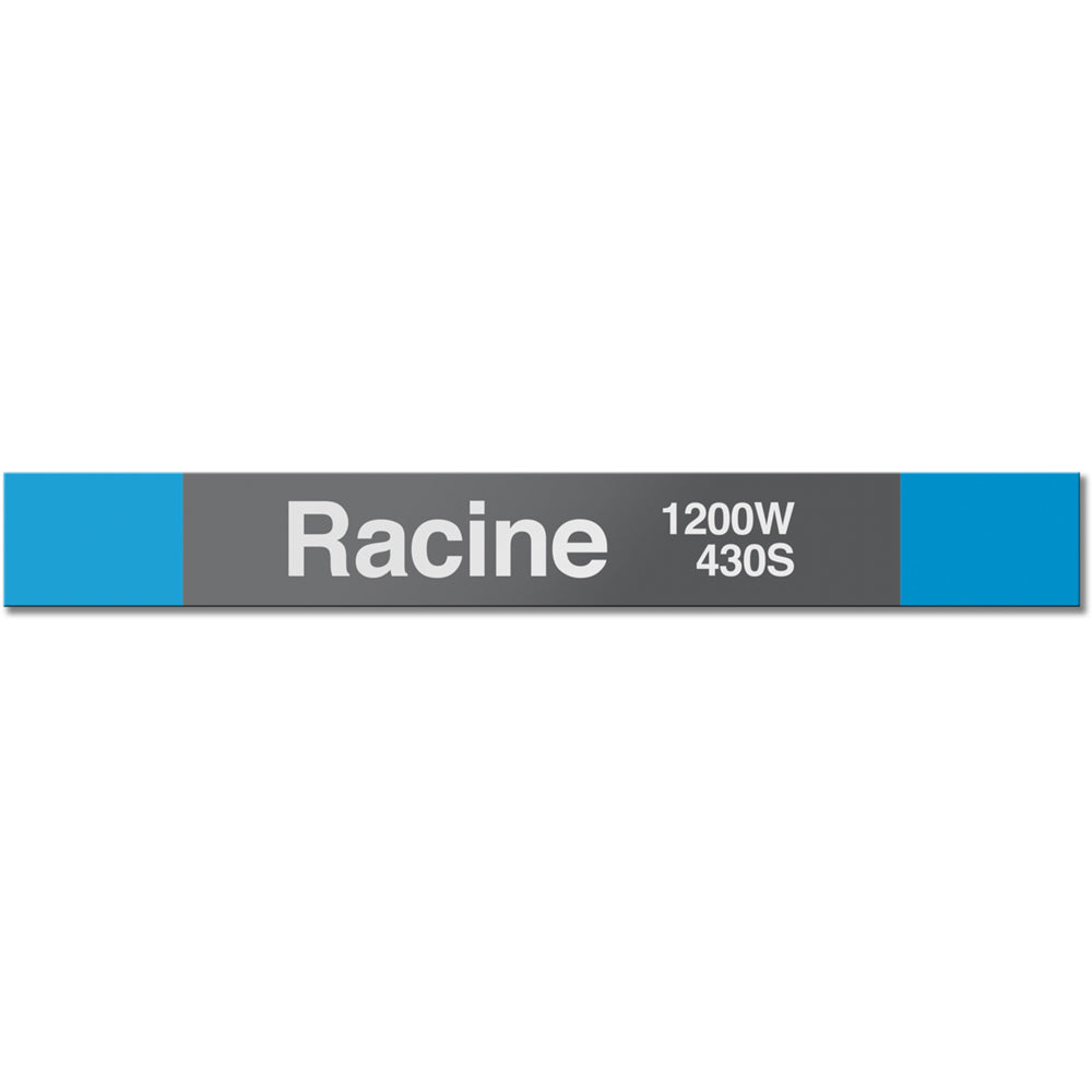 Racine Station Sign - CTAGifts.com