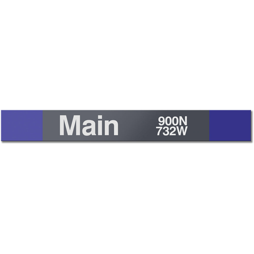 Main Station Sign - CTAGifts.com