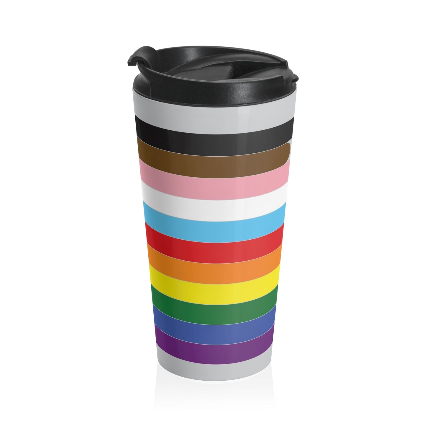 Ride with Pride (Bands) Travel Mug