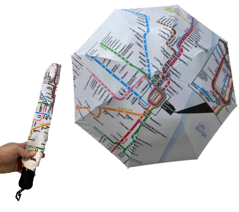 CTA Map Umbrella