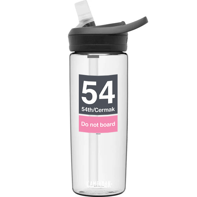 54th / Cermak (Pink) Waterbottle