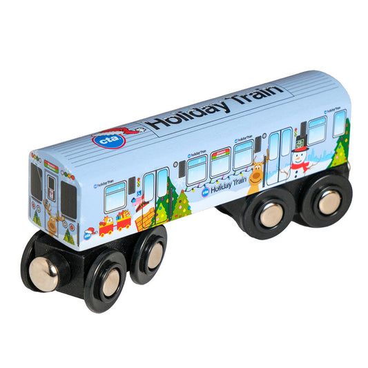 CTA Holiday Train Wooden Train