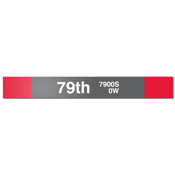 79th Station Sign - CTAGifts.com