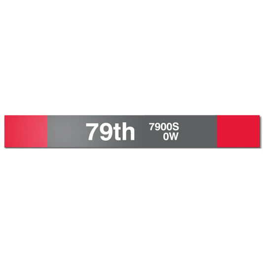 79th Station Sign - CTAGifts.com