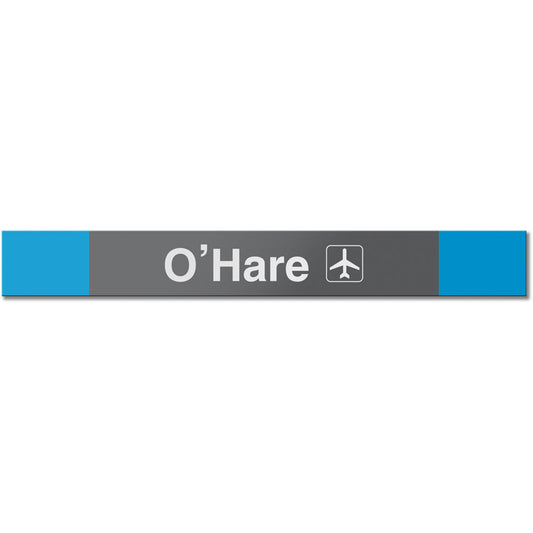 O'Hare Station Sign - CTAGifts.com