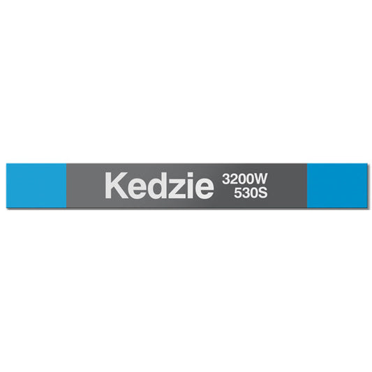 Kedzie-Homan Station Sign - CTAGifts.com