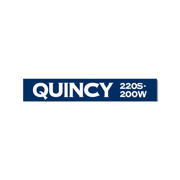 Quincy Station Sign - CTAGifts.com