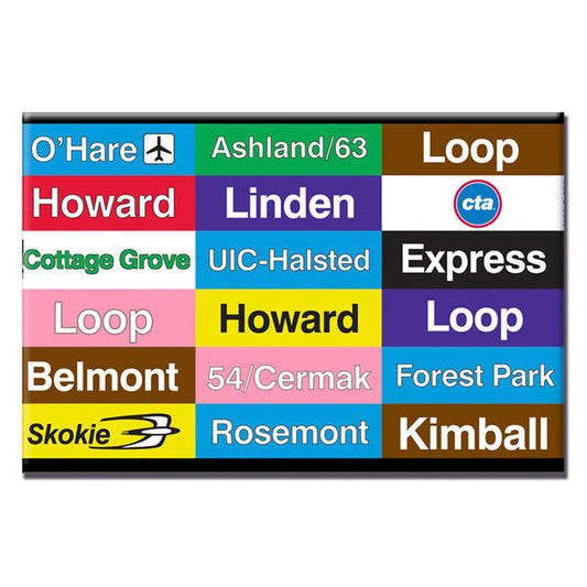 L Destinations Magnet - CTAGifts.com
