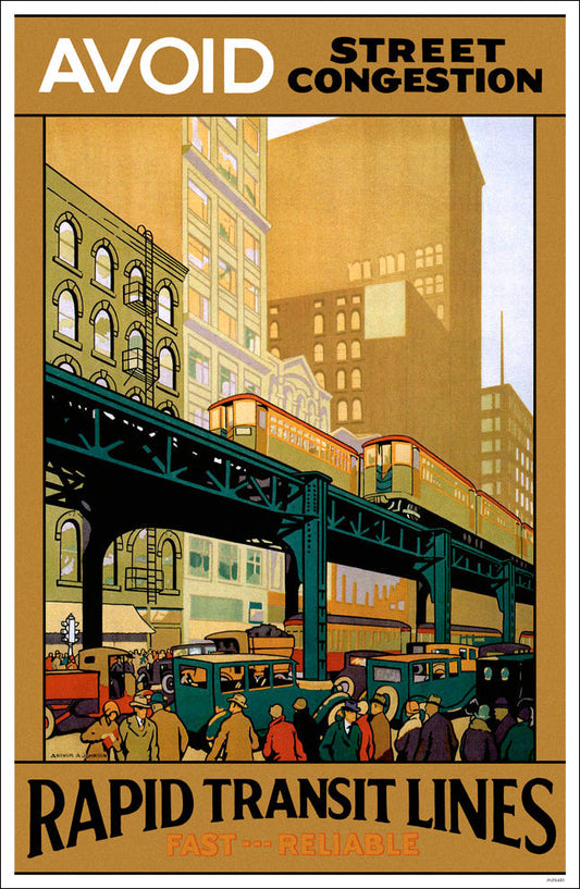 Avoid Street Congestion Print - CTAGifts.com