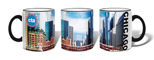 Chicago River Crossing Mug - CTAGifts.com