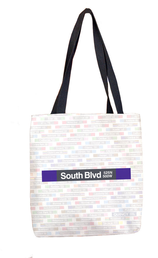 South Blvd Tote Bag - CTAGifts.com