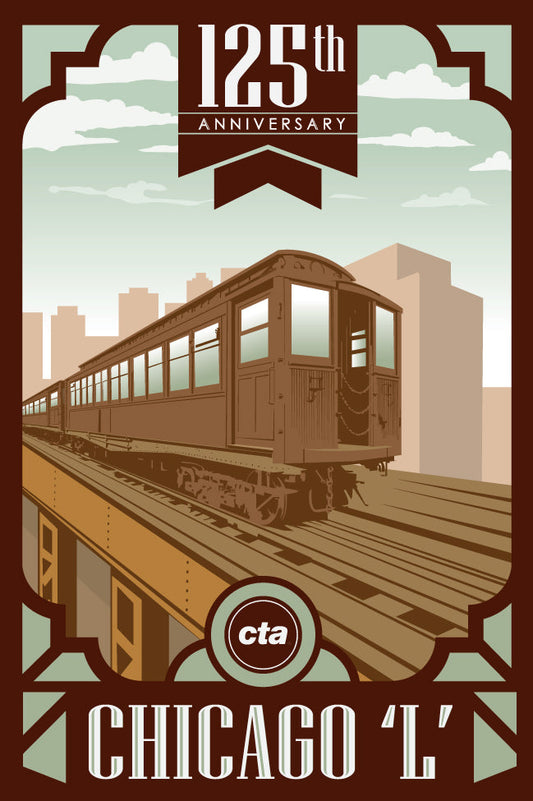 125th Anniversary  Print - CTAGifts.com