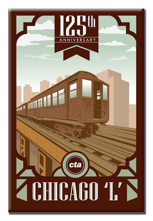 125th Anniversary Magnet - CTAGifts.com