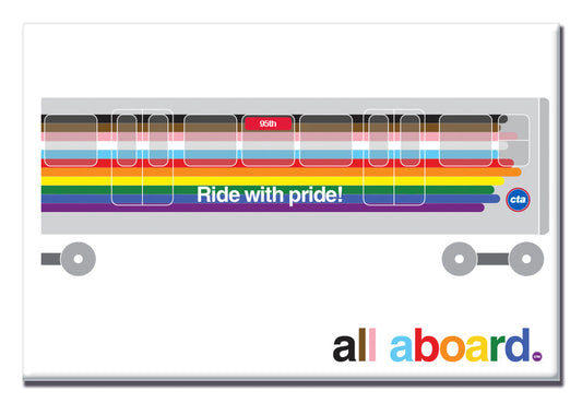 Pride Train Magnet