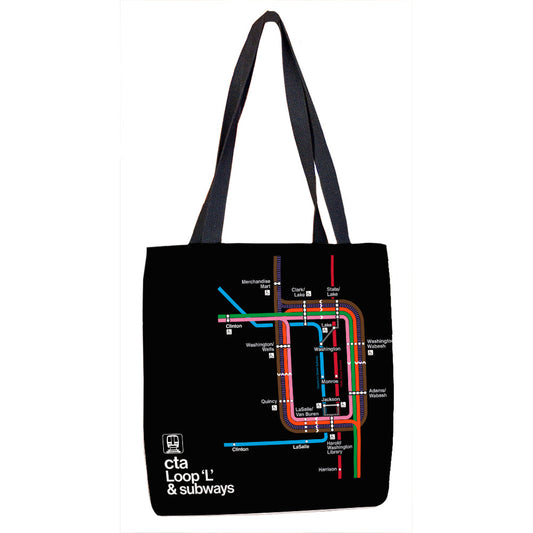 Loop 'L' Art Tote Bag