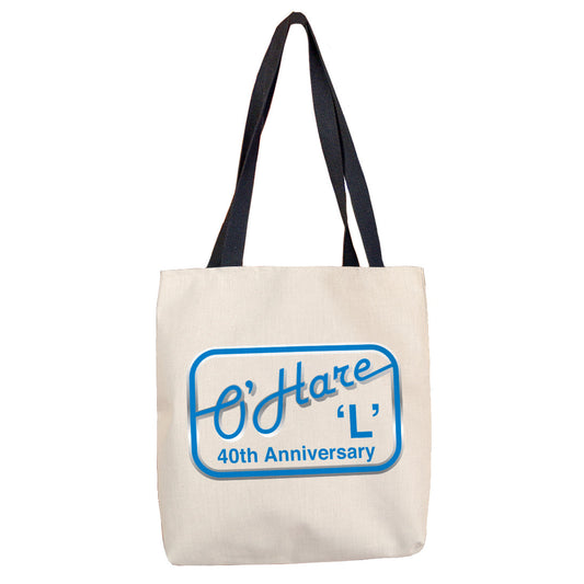 O'Hare 40th Anniversary Tote Bag