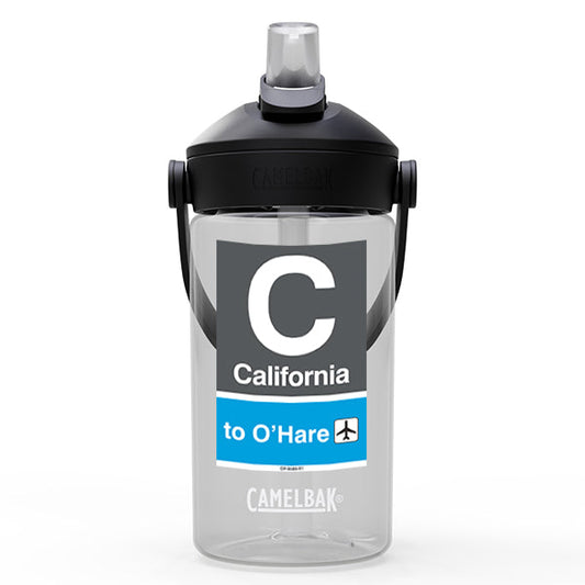 California (Blue) Kids Waterbottle