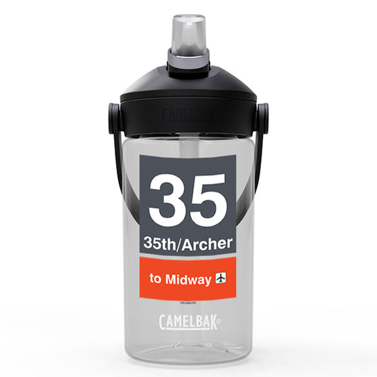 35th/Archer (Orange) Kids Waterbottle