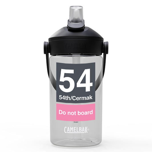 54th / Cermak (Pink) Kids Waterbottle