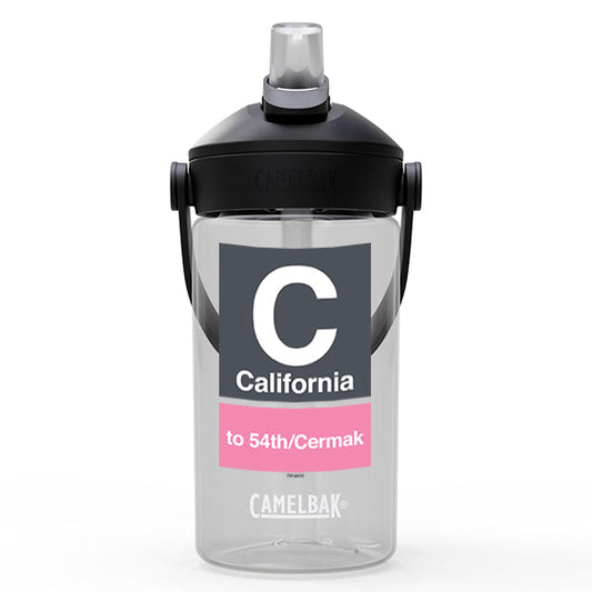 California (Pink) Kids Waterbottle