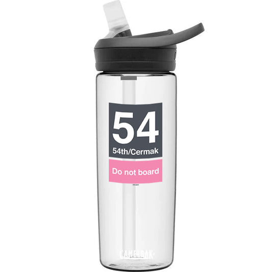 54th / Cermak (Pink) Waterbottle